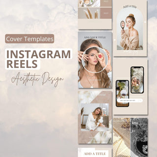 Aesthetic Instagram Reel Cover Templates