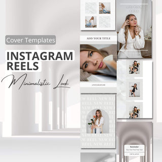 Minimalistic Instagram Reel Cover Templates
