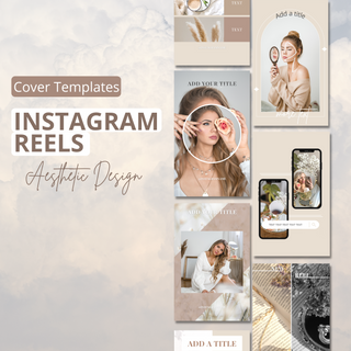 Instagram Reel Cover Templates - Bundle