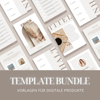 Digitale Produkte - Template Bundle