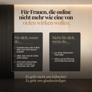 Visual Authority - Instagram Präsenz die verkauft